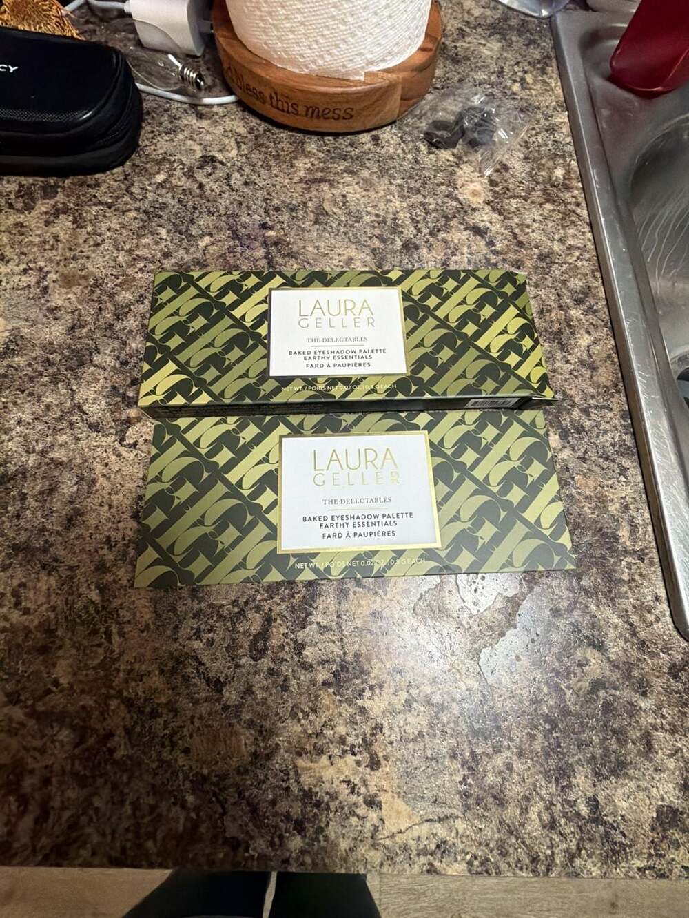 Laura Geller The Delectables Baked Eyeshadow Palette Earthy Essentials New